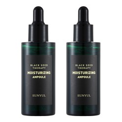 은율 블랙씨드 테라피 모이스춰라이징 앰플, 50ml, 2개