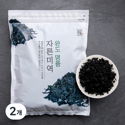 완도 명품 자른미역, 500g, 2개