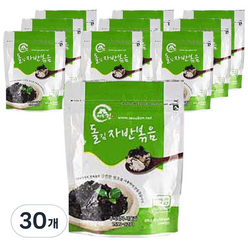 서울김 돌김 김자반볶음, 40g, 30개