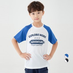 롤리트리 아동 퀵 드라이 쿨링 라글란 티셔츠