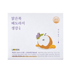 루킨 매스틱 함유 맑은목 배도라지생강 스틱 21p, 252ml, 21개입, 1개