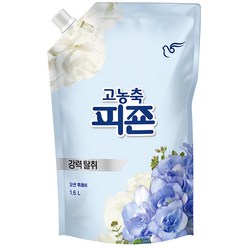 고농축 피죤 강력탈취 오리지널 오션후레쉬 섬유유연제 리필, 1.6L, 1개