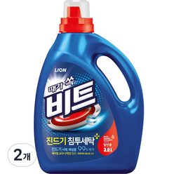 비트 진드기 액체세제 일반용 본품, 3L, 2개