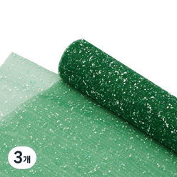 동성지공사 눈망사 아이스망사 포장지 540mm x 5.4m, 초록(20), 3개