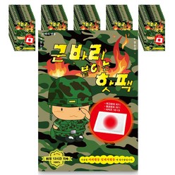 군바리 붙이는 핫팩 40g, 130개