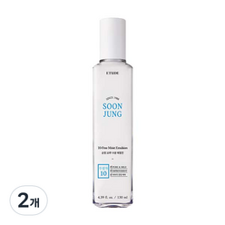 에뛰드하우스 순정 10무 수분 에멀전, 130ml, 2개