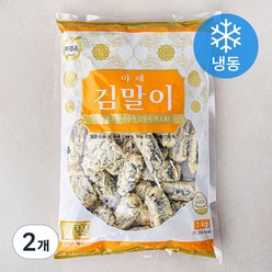 푸르온 야채김말이 (냉동), 1000g, 2개