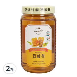 허니비푸드 잡화청, 2개, 2kg