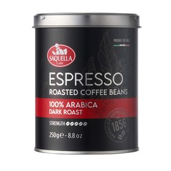 사켈라 100% 아라비카 다크로스트 빈 커피, 홀빈, 250g, 1개