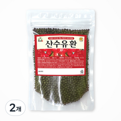 백장생 토종 산수유환, 2개, 300g