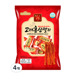 일광제과 고려홍삼젤리, 4개, 280g