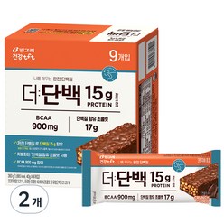 티에프티 더단백 크런치바 초코 9p, 40g, 18개