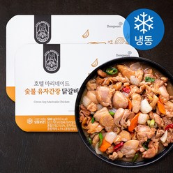 호텔마리네이드 숯불 유자간장 닭갈비 (냉동), 500g, 2팩