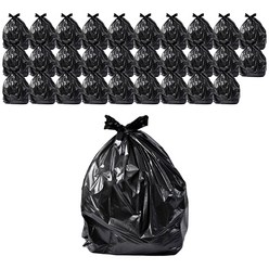 마켓플랜 이지클린 재활용 쓰레기 봉투 블랙, 80L, 100개