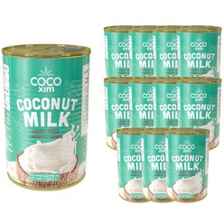 코코씸 쿠킹용 코코넛 밀크, 400ml, 12개