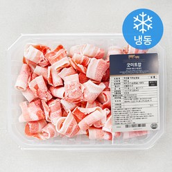 굿미트찹 무연골 대패 삼겹살 (냉동), 500g, 1개