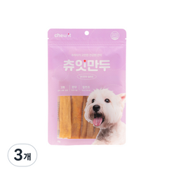 핏펫 강아지 츄잇 만두 개껌, 칠면조, 3개