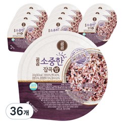 곰곰 소중한 잡곡밥, 210g, 36개