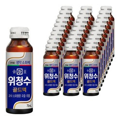 솔표식품 위청수 골드액, 75ml, 100개