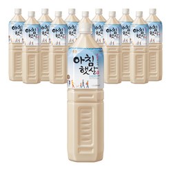 웅진 아침햇살, 1.5L, 12개