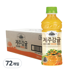 가야농장 제주 감귤주스, 340ml, 72개