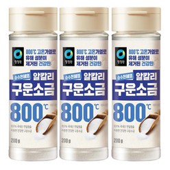 청정원 구운소금, 200g, 3개