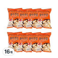 콜라겐팝 매콤한맛 과자, 30g, 16개