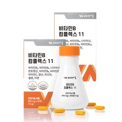 비타민마을 비타민B 컴플렉스 11 72g, 2개, 90정, 90정
