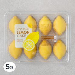 오븐에 구운 레몬 케이크, 320g, 5개