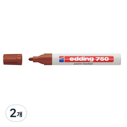 에딩e-750 페인트마카 07, 갈색, 2개, 1색
