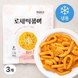 석관동 로제 떡볶이 (냉동), 560g, 3개