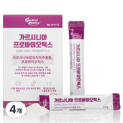 비타민마을 퍼펙트바이오틱스 가르시니아 프로바이오틱스, 4개, 3.5g, 4박스