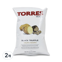 토레스 셀렉타 블랙트러플 감자칩, 125g, 2개