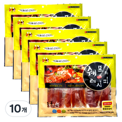 쉐프의레시피 반려견, 칼슘닭갈비, 300g, 10개