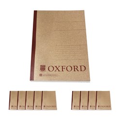 OXFORD 크라프트 잘펴지는 노트 A5, 혼합색상, 10개