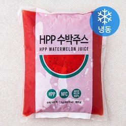 딜라잇가든 HPP 수박주스 (냉동), 1kg, 1개