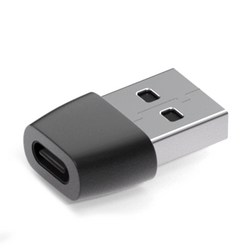 주파집 올인원 마그네틱 자석 고속충전 케이블용 USB A 젠더, 21.5mm, 1개