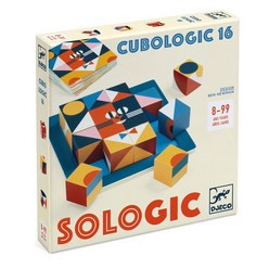 아스모디코리아 CUBOLOGIC 16 큐브 로직 16 보드게임, 혼합색상