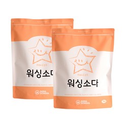 소다스쿨 워싱소다 분말세제, 3kg, 2개