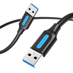 벤션 USB 3.0 AM AM A to A 고속 케이블, 1개, 1.5m