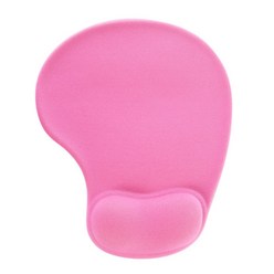 피쓰프리덤 푹신푹신한 손목보호 실리콘 마우스 패드, 핑크, 1개
