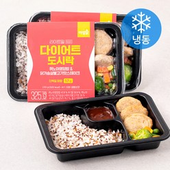 아임닭 다이어트 도시락 퀴노아 영양밥 & 닭가슴살 불고기맛 스테이크 (냉동), 230g, 3개