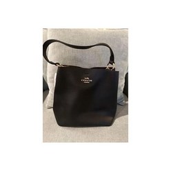 코치 COACH 가죽 타운 버킷 백 IMLON BLACK 91122 레더