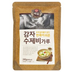 (실온)[백설]감자수제비가루240g, 4개, 240g