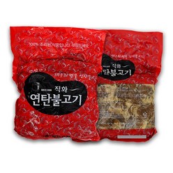 푸드요리 직화 연탄불고기 1kg, 2팩