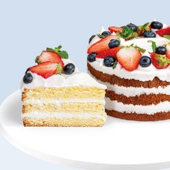 임페리아 연유 생크림 케이크 Whipped Cream Cake 650g 냉동, 1개