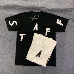 트레비스 TRAVIS 스캇 SCOTT 반팔티셔츠 Cactus Jack Festival Staff Tee 랩 투어