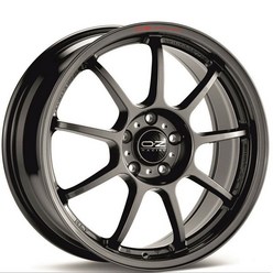 카레이싱 플레이 시트 OZ RACING Rims 합금 바퀴 곡선 데칼 스티커 abarth Seat alfa romeo, 03 빨간