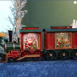 페어셀 크리스마스 기차모형 오르골 선물 증기기관차 모형, 1.열차기차