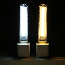 LED손전등 캠핑 해루질 랜턴 써치라이트 그림자놀이 3/8 LED 미니 소형 작업등 휴대용 토치 램프 독서등 US, 02 White Light_02 8 LED, 1개